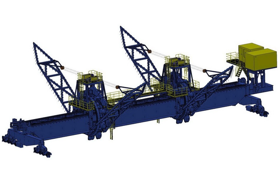 Bridge Type Bucket Wheel Reclaimer_FusionBMH Bulk Material Handling